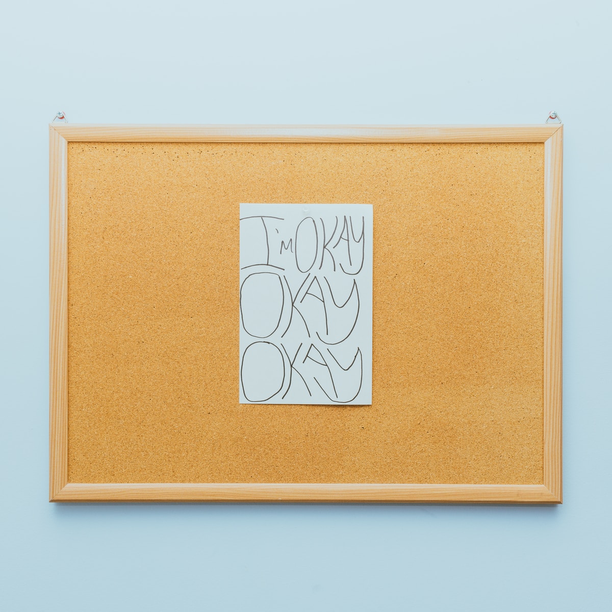 brown and white wooden frame